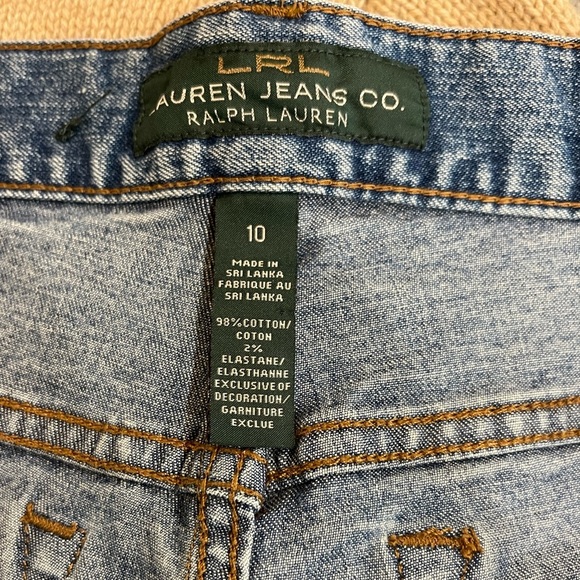 Ralph Lauren Classic Blue Straight Leg Jeans - Picture 6 of 6